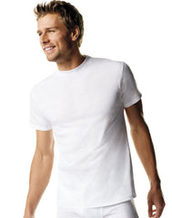 Hanes Men's ComfortSoft TAGLESS Crewneck Undershirt 4XL-5XL 5-Pack
