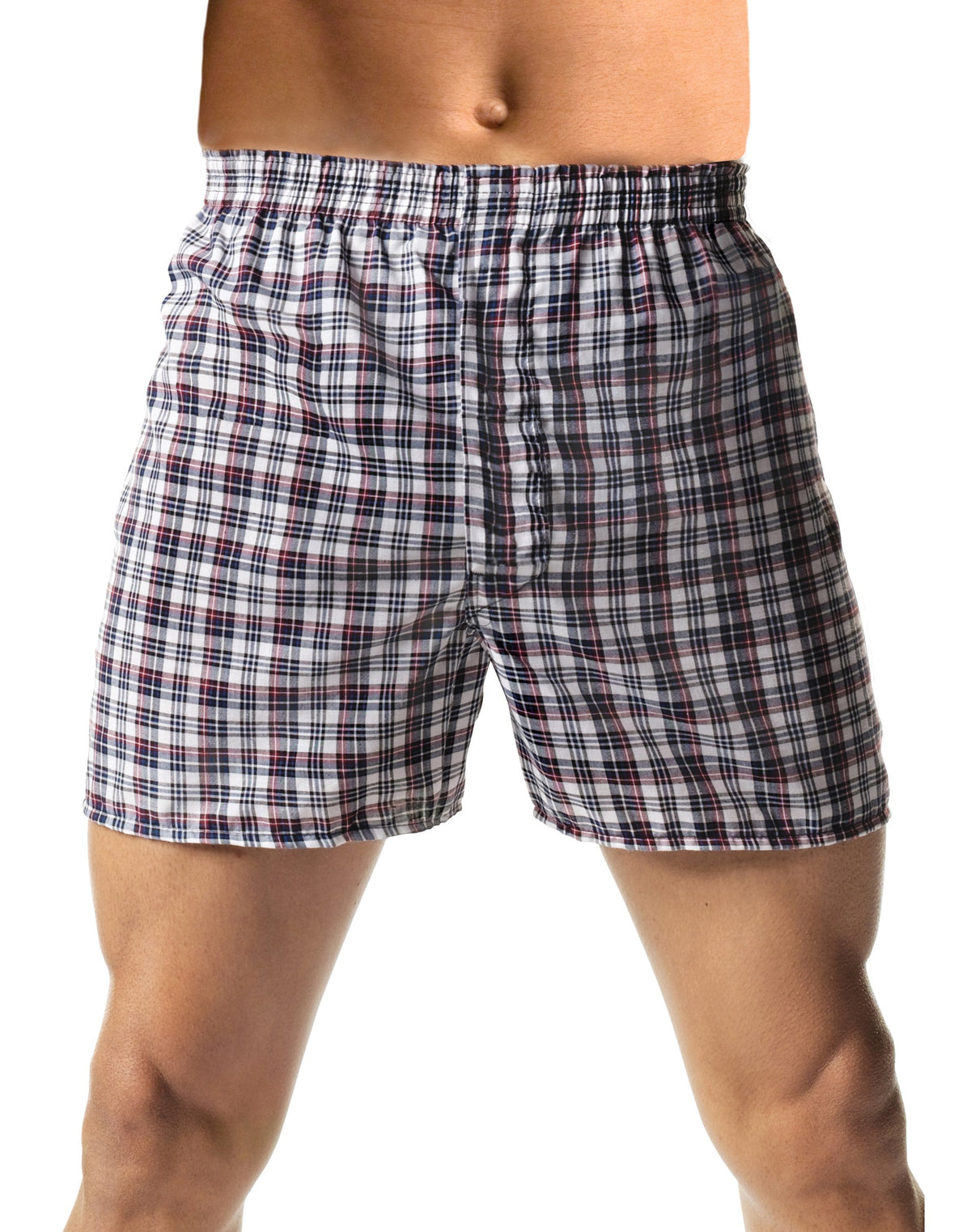 Hanes TAGLESS Woven Men's Boxers Pack, 3-Pack (3XL-5XL)
