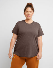 Hanes Originals Women's Tri-Blend T-Shirt, Relaxed Fit (Plus Size)