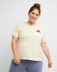 Hanes Women's Cotton Graphic T-Shirt, Dream (Plus Size)