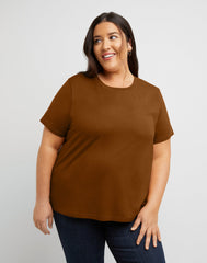 Hanes Originals Women's Cotton T-Shirt (Plus Size)