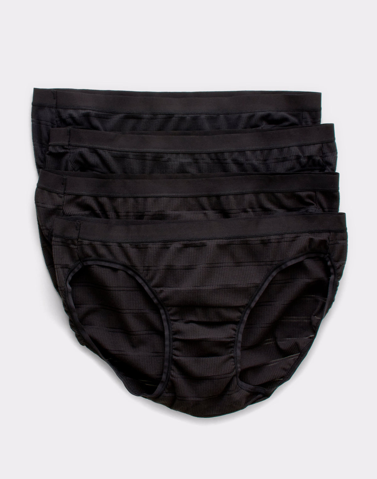 Hanes Ultimate Comfort Flex Fit Women's Bikini Underwear, 4-Pack