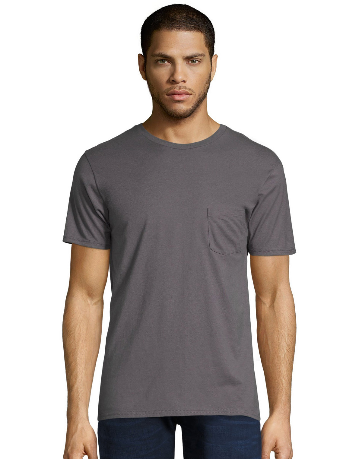 Hanes Men's Nano-T Pocket T-Shirt