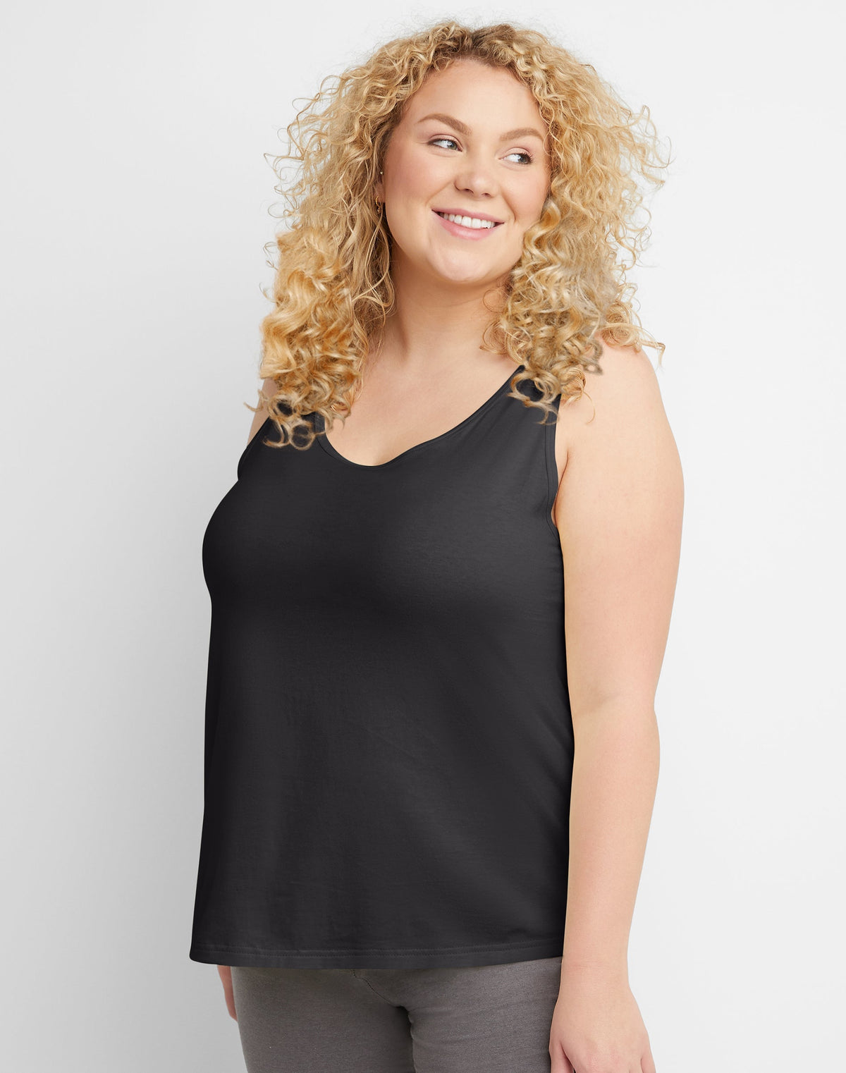 Hanes Originals Women's Cotton Tank (Plus Size)
