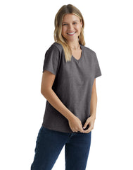 Hanes Essentials Women's Cotton V-Neck T-Shirt
