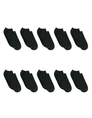 Hanes Women's Athletic No Show Socks, Full Sole Cushion, 10-Pairs