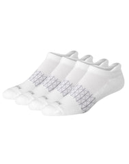 Hanes Absolute Active Men's Heel Shield Socks Pack, 4-Pair Pack, Moisture-Wicking Cushioned Seamless Socks
