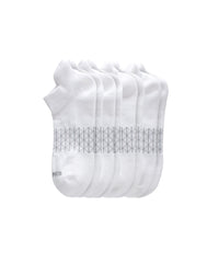 Hanes Absolute Active Men's Heel Shield Socks Pack, 4-Pair Pack, Moisture-Wicking Cushioned Seamless Socks