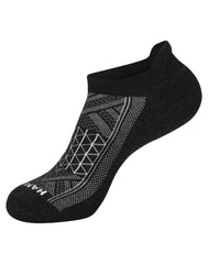 Hanes Absolute Run Men's Socks Pack, 4-Pair Pack, Heel-Shield Tab, Moisture Wicking