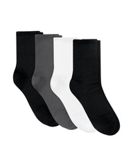 Hanes Moves Men's Socks Pack, 4-Pair Pack, 360 Stretch Lightweight Socks, 4-pair, shoe size 6-12