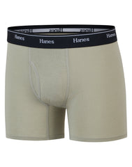Hanes Originals Boys' Underwear Boxer Briefs, 6-Pack, Stretch Cotton, Moisture Wicking