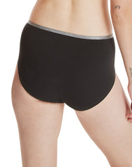 Hanes Women's Breathable Stretch Cotton Brief Underwear, 10-Pack