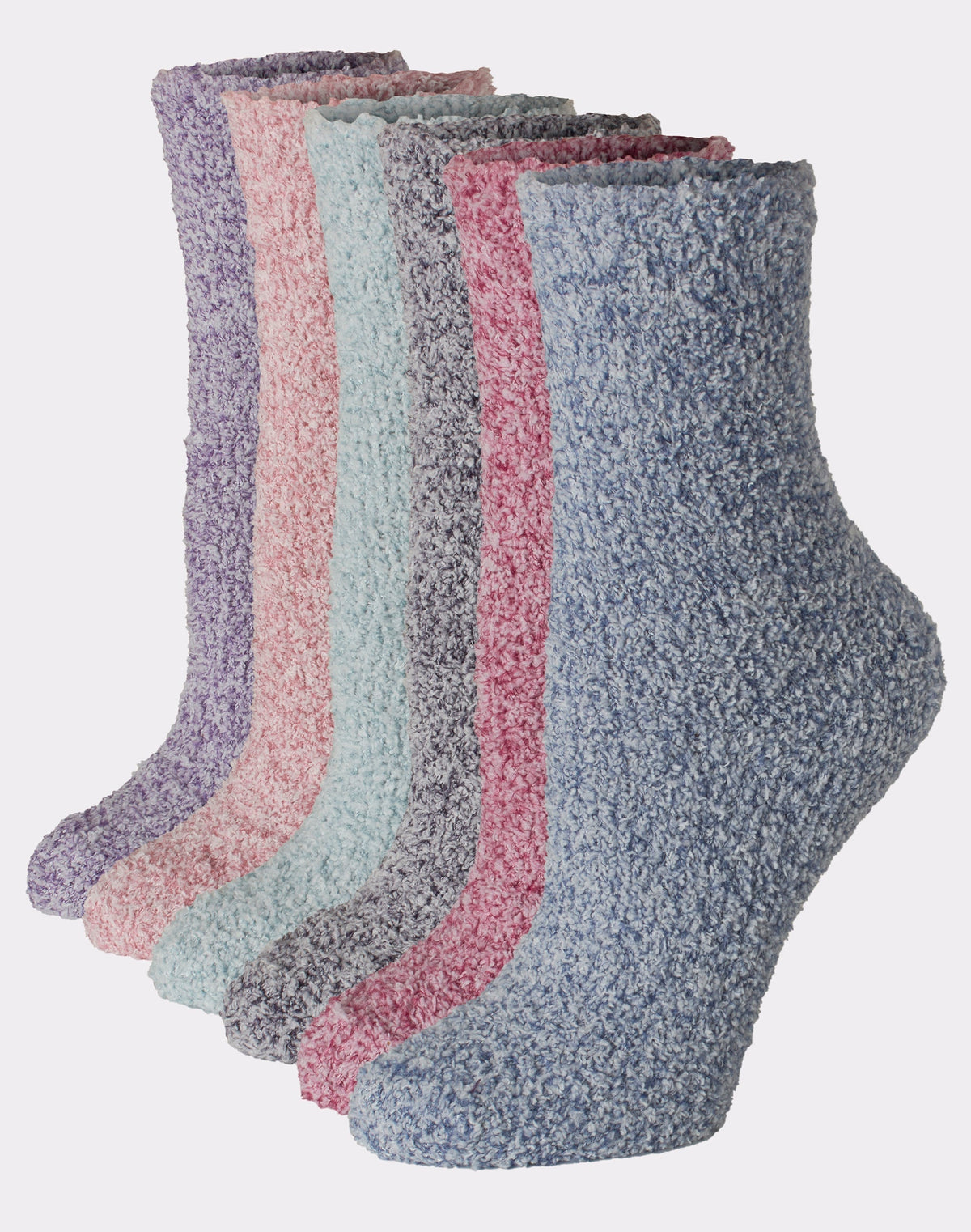 Hanes Women's Cozy Crew Socks, 6-Pairs
