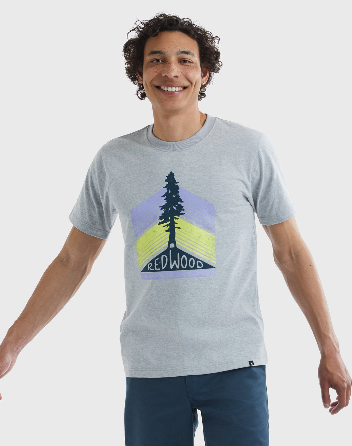 Hanes Explorer Unisex Graphic T-Shirt, Redwood Tree