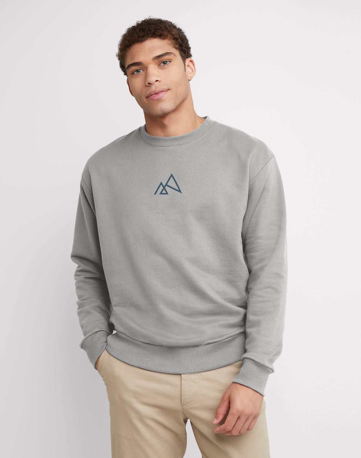 Hanes Explorer Unisex French Terry Crewneck Sweatshirt