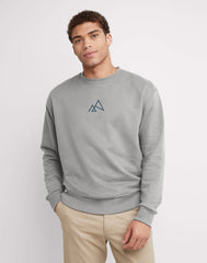 Hanes Explorer Unisex French Terry Crewneck Sweatshirt
