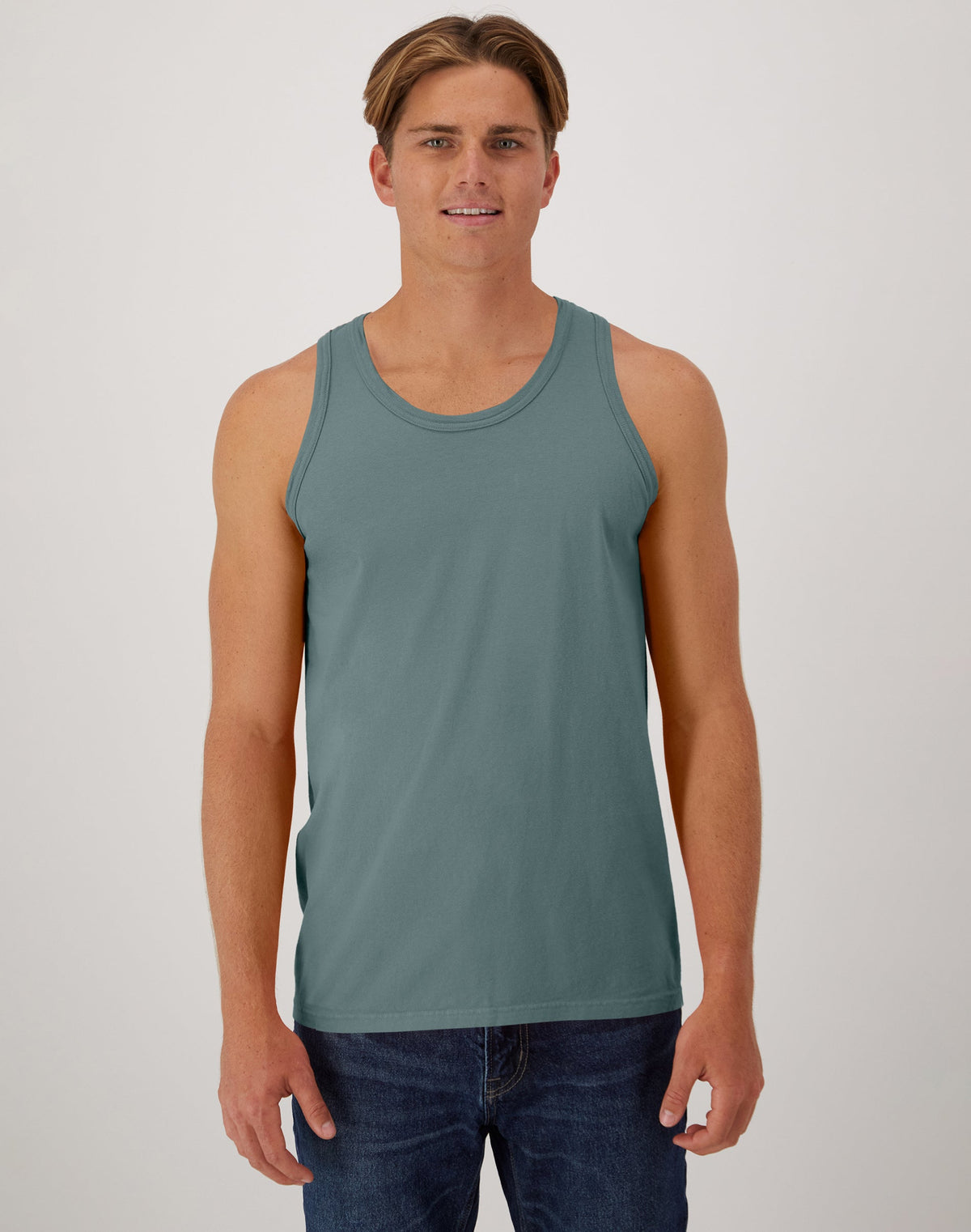 Hanes Unisex Garment Dyed Cotton Tank