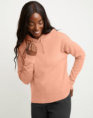 Hanes Women's Garment Dyed Fleece Hoodie