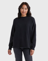 Hanes Women's Garment Dyed Sweeper Sweatshirt