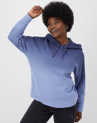 Hanes Women's Garment Dyed Fleece Hoodie, Ombre Dye