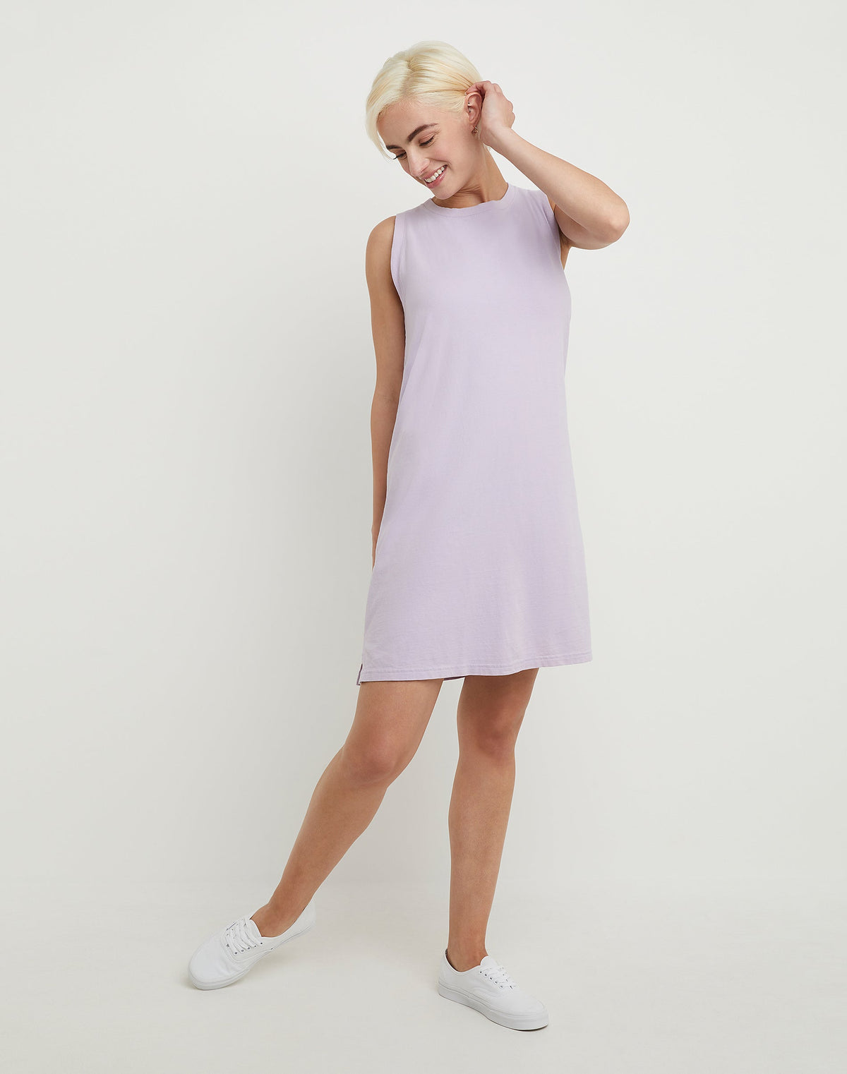 Hanes Women's Garment Dyed Tank Dress