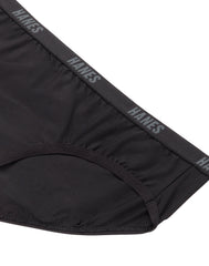 Hanes Moves Girls' Underwear Hipsters Pack, 6-Pack, Lightweight