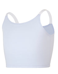 Hanes Originals Girls' Underwear Crop Cami Pack, Blush & Assorted, 5-Pack