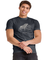 Hanes Men's Bison Roam Graphic Tee