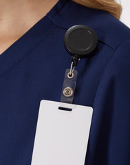 Hanes Premium Scrubs Women's 3-Pocket Scrub Top