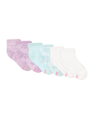 Hanes Ultimate Girls' Ankle Socks Pack, 6-Pack, School & Sport Socks, Soft & Stretchy, EZ Sort
