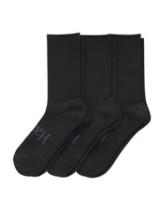 Hanes Originals Men's Crew Socks Pack, 3-Pairs, SuperSoft