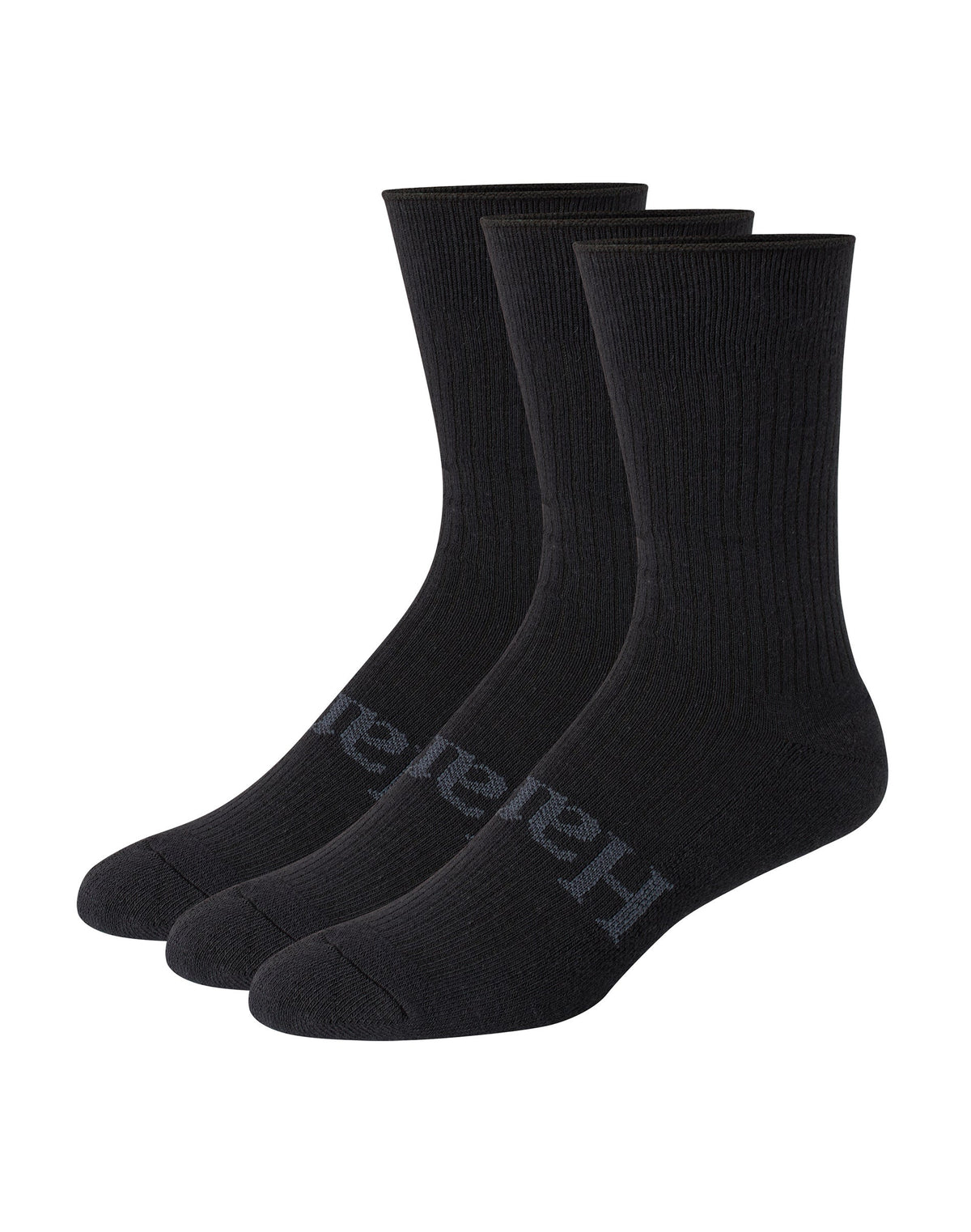 Hanes Originals Men's Crew Socks Pack, 3-Pairs, SuperSoft