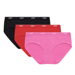 Hanes Moves Women's 360 Degree Flex Hipster Underwear, 3-Pack