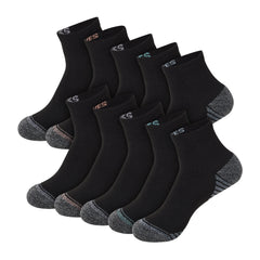Hanes Moves X-Temp Women's Ankle Socks, 10-Pairs, Shoe Sizes 8-12