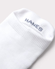 Hanes Moves Women's Seamless Stretch No Show Tab Socks, 3-Pairs