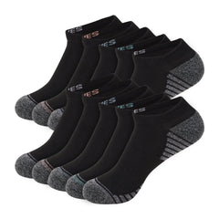 Hanes Moves X-Temp Women's No Show Socks, 10-Pairs, Shoe Sizes 8-12