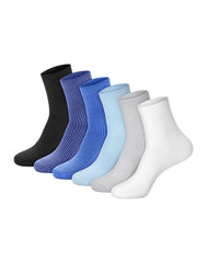 Hanes Originals Women's SuperSoft Crew Socks, 6-Pairs