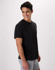 Hanes Men's Undershirts Pack, 5-Pack, Crewneck T Shirts for Men, Moisture Wicking