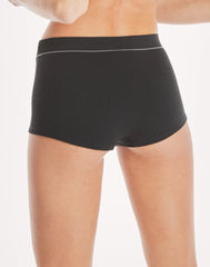 Hanes Originals Women's Underwear Seamless Rib Boyfit Panties, 3-Pack