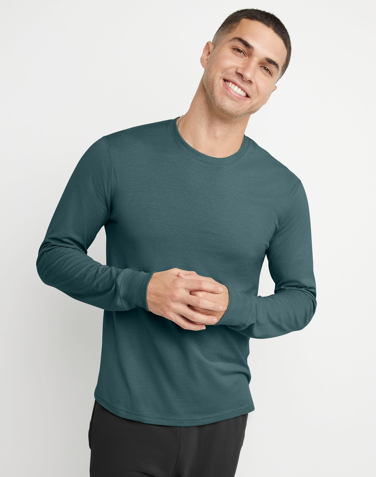 Hanes Originals Men's Cotton Long Sleeve T-Shirt
