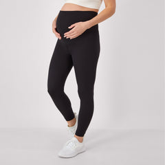 Hanes Maternity Women's Leak Protection 7/8 Leggings, 25" Inseam