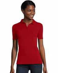Hanes Women's Pique Polo Shirt