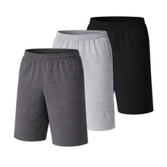 Hanes Essentials Men's Shorts with Pockets Pack, 3-Pack, 7.5"