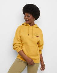 Hanes Originals Women's Fleece Hoodie, Stay Groovy