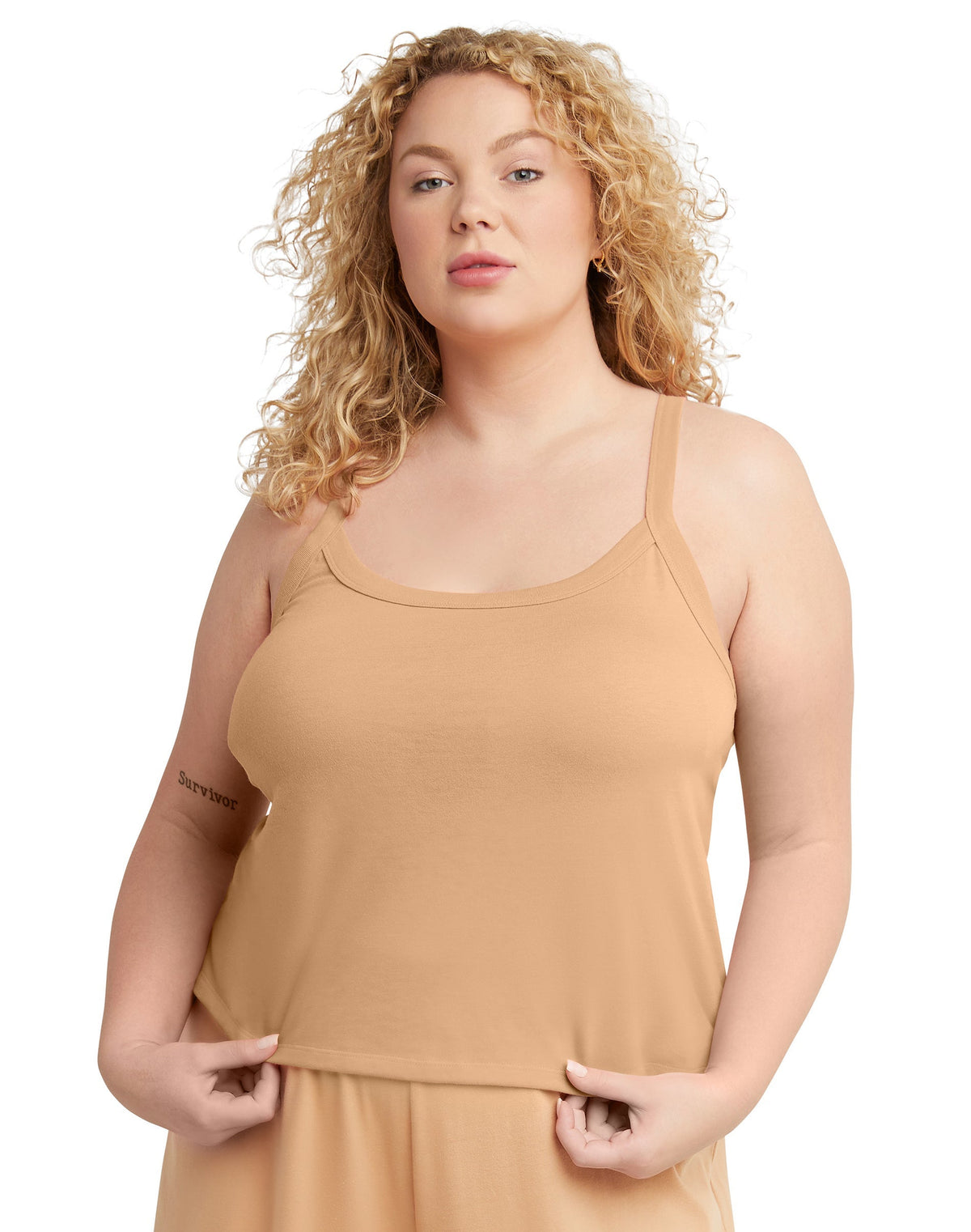 Hanes Originals Women's Soft Wash Tank (Plus Size)