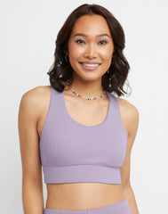 Hanes Women's Longline Racerback Sports Bra, Moderate Support