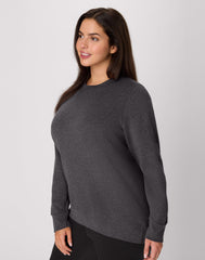 Hanes Just My Size EcoSmart Women's Fleece Sweatshirt, V-Notch (Plus Size)