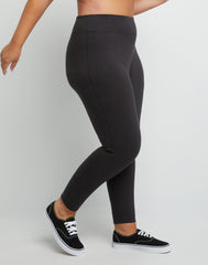 Hanes Just My Size Women's Stretch Jersey Leggings, 25.5" (Plus Size)