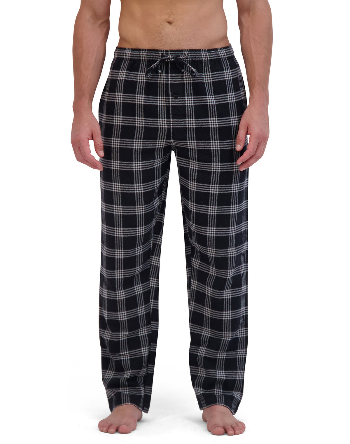 Hanes Men's Flannel Pajama Pants, 2-Pack, Cotton