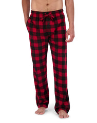 Hanes Men's Fleece Pajama Set, X-Temp